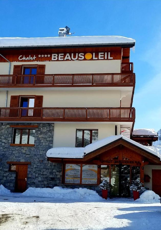 Chalet Beausoleil 4 Etoiles - Prestige - Au Pied Du Col De La Croix De Fer Сен-Сорлен-д'Арв Екстер'єр фото
