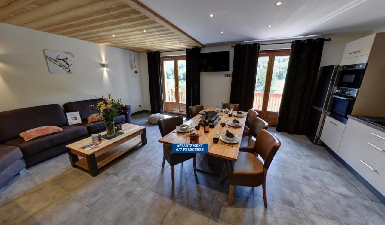 Chalet Beausoleil 4 Etoiles - Prestige - Au Pied Du Col De La Croix De Fer Сен-Сорлен-д'Арв Екстер'єр фото